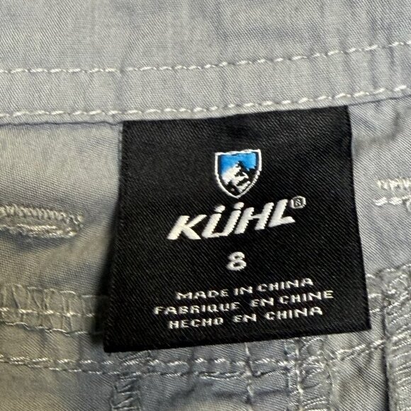 KÜHL Women’s Kontra Capri Pants – Style 6120, Light Gray, Size 8, EUC - Picture 11 of 14